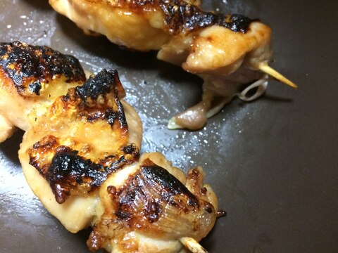 簡単♪魚焼きグリルで作る焼き鳥